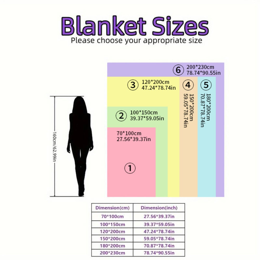 3D Plush Dense Weave Fleece Blanket – Ultra-Soft Warm Throw for Bed, Couch, Travel & Outdoor, Air-Conditioning Friendly, 3 Colors, 2 Sizes - product image 4