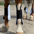 Open Front Tendon & Fetlock Leg Protection Boots, PU Neoprene Splint Boots for Training, Racing, Riding & Jumping, Full, COB & Pony Sizes, 10 Colors | Horse - product image 4