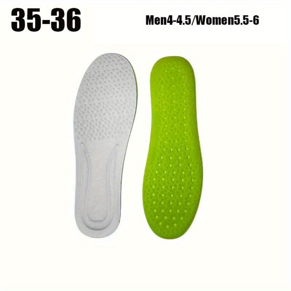 Foam Cushion Insoles 8pcs (4 Pairs) – Breathable Anti-Sweat Sports & Work Insoles for Men & Women, EU 35-46 - product image 3