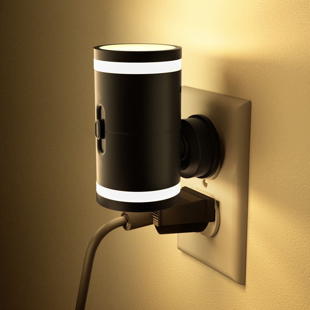 LED Night Light Plug In Dusk to Dawn Sensor – 5-120LM Adjustable Brightness, 3 Color Temperatures, Modern Plug-In Night Lights for Hallway, Bedroom, Staircase, Bathroom & Toddler R - product image 2