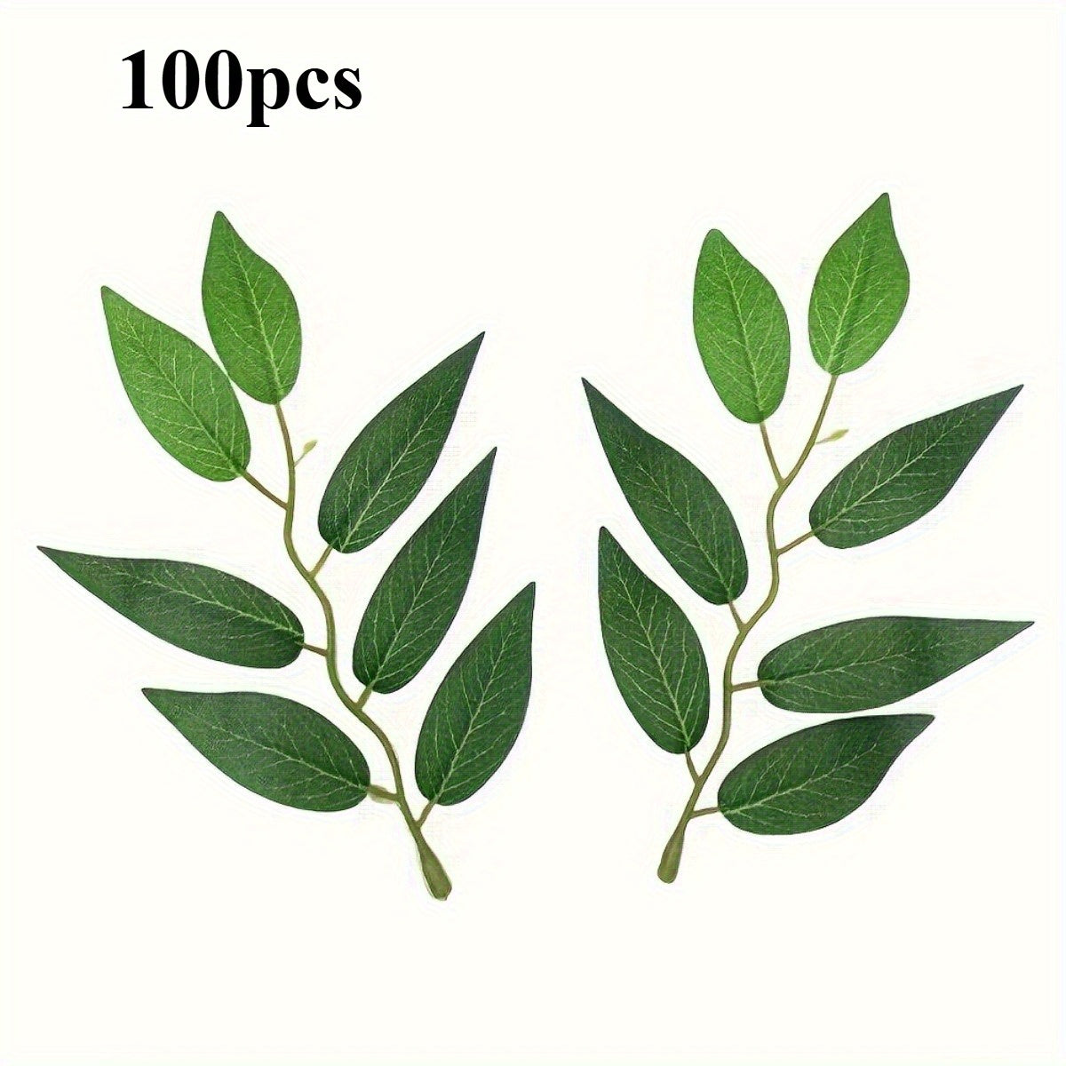 Artificial Ivy Leaves 100pcs Real Touch Faux Greenery Bulk, Realistic Plastic Willow Leaf for Wedding Home Decor DIY Wreaths Party Outdoor Decoration, Lush Ivy Vine Leaves Long Las - product image 13