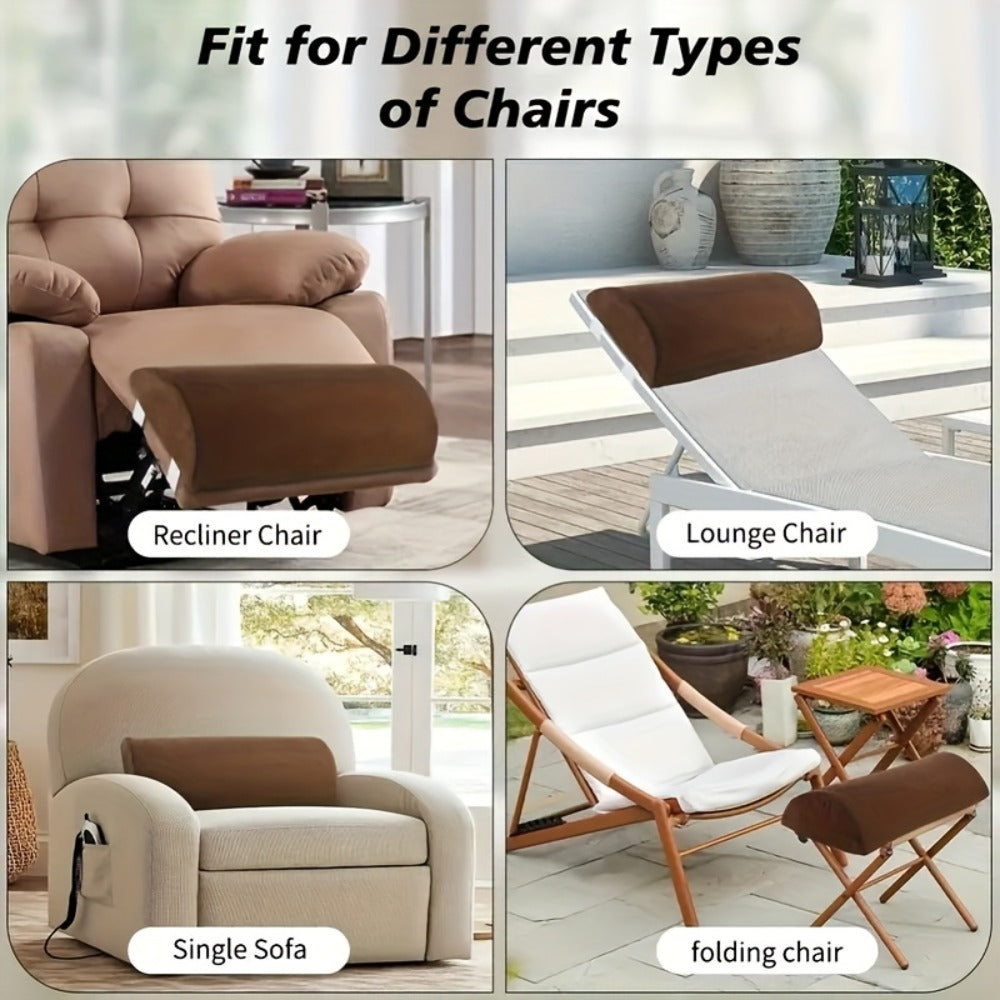 Memory Foam Lumbar Support Pillow Slow Rebound Half-Roll Multifunctional Leg Neck Back Support for Sleep Rest Recliner Elderly Bed Sofa Chair - product image 6