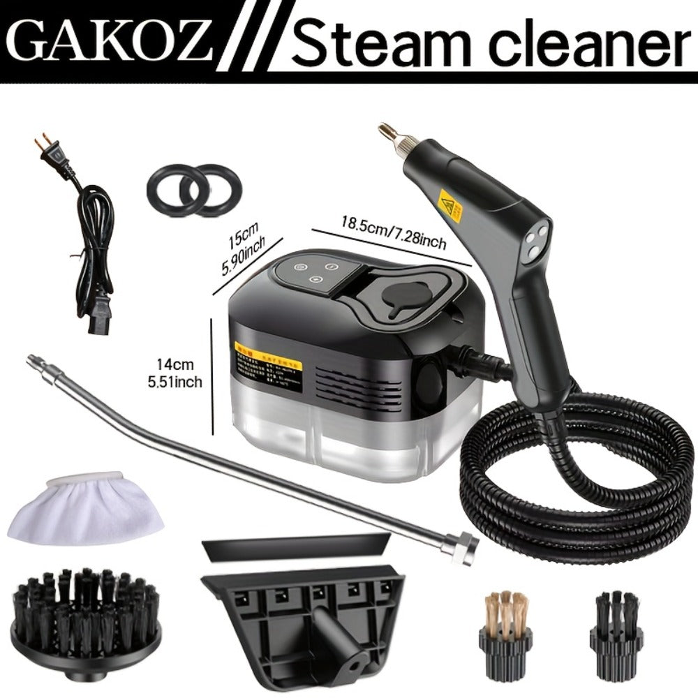 Carpet Steam Cleaner Handheld with LCD Display 1200ml Tank Gear Switch High Temperature for Kitchen Sofa Floor Tile Grout Home - product image 7