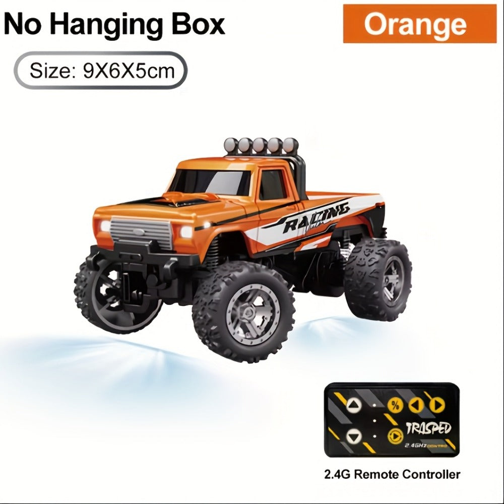 Mini RC Car 1/64 Scale High-Speed Off-Road Monster Truck | 2.4GHz Alloy Die-Cast Remote Control Car with Shock Absorber, All-Terrain Climbing RC Toy Gift for - product image 11