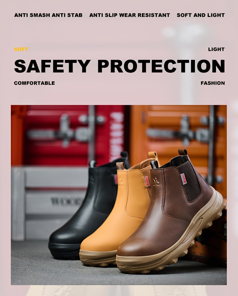 Men's Work Shoes, All-Season Labor Shoes, Work Boots, Comfortable Fabric Insoles, Casual Outdoor Sneakers, Construction Boots - product image 18