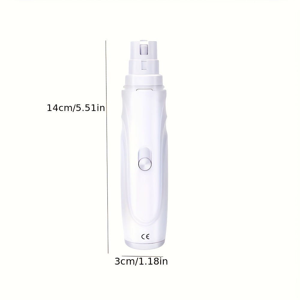 Dog Nail Grinder Electric 2-Speed – Professional Pet Nail Trimmer with High-Speed Motor, Featherlight Quiet Nail Clipper for Puppies & Dogs, Safe Home Paw - product image 2