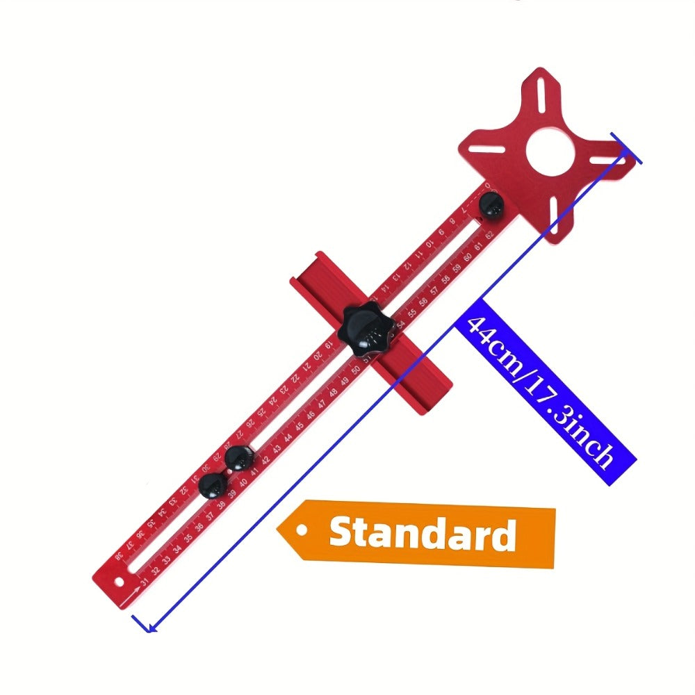 Router Circle Cutting Jig 3-in-1 Woodworking Milling Fixture Precision Circular Cut Guide with Adjustable Groove Bracket for Accurate Dimensional Wood Cutting DIY Carpentry Project - product image 4
