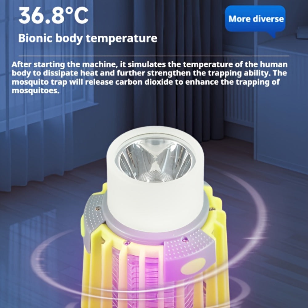 Mosquito Repellent 3-in-1 USB Rechargeable Portable LED Lantern, Indoor Outdoor Bug Repeller Camp Light with SOS Emergency Mode for Home Backyard Patio Camping Hiking Travel - product image 4
