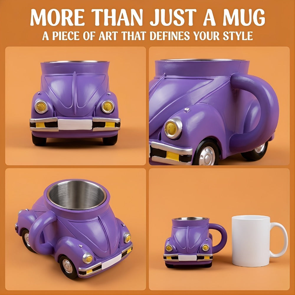 Sports Car Shape Coffee Mug – Fun Novelty Car Shaped Drinking Cup Large Capacity – Unique Tea Cup for Office & Home Decor – Cool Birthday & Christmas Gift for Car Lovers – 6 Colors - product image 10