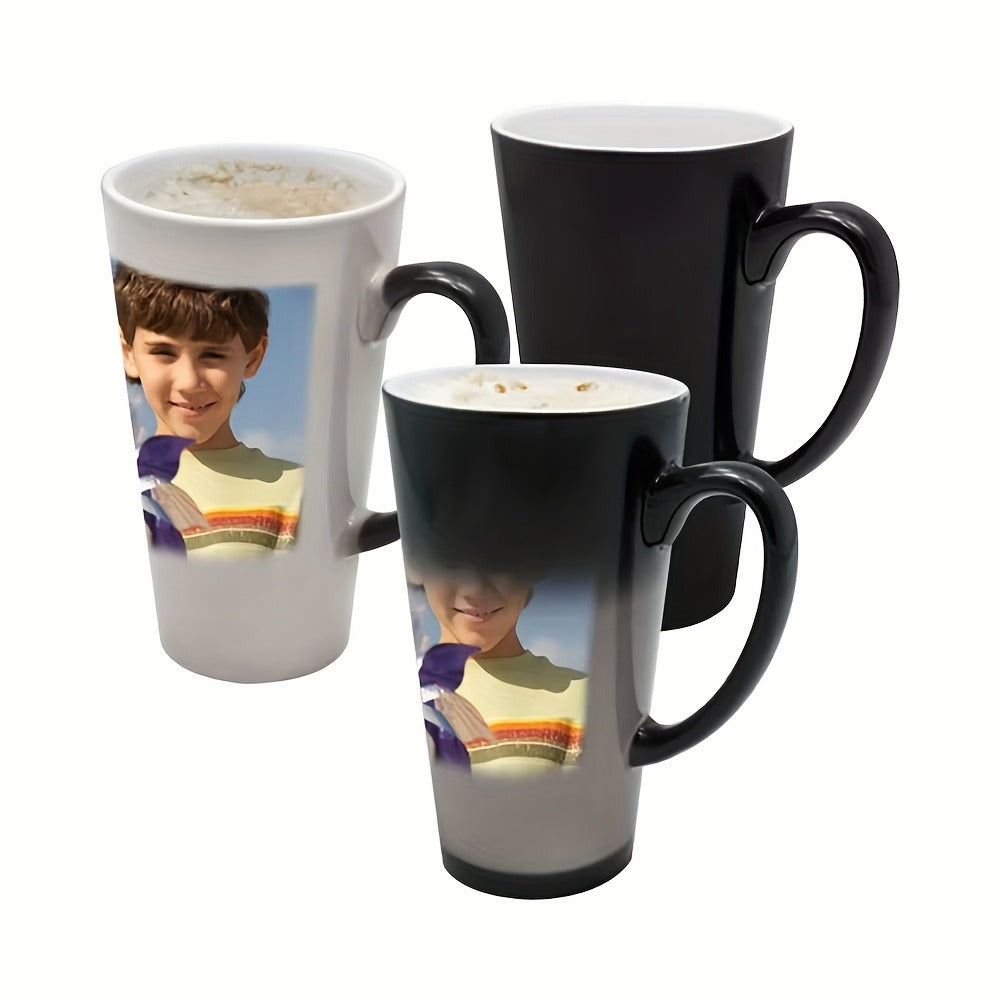 Custom Photo Mug 17 Oz – Personalized Ceramic Coffee Mug with Name, Photo & Logo Print – Color Changing Option – Unique Birthday & Holiday Gift for Elderly, Pet Lovers & Coffee Fan - product image 5