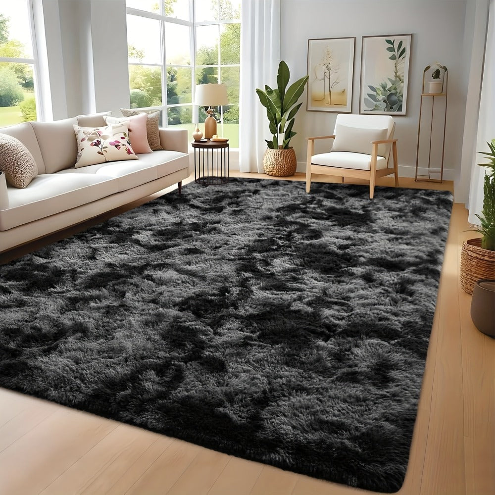 Tie-Dye Shaggy Fluffy Area Rug Non-Slip Machine Washable – Soft Plush Fuzzy Carpet for Bedroom, Living Room, Hallway & Dorm – 6 Colors, 4 Sizes: 2x6, 3x5, 6x9, 8x10 Ft - product image 11