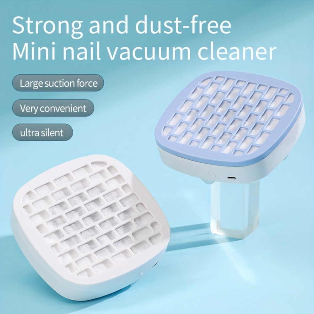 Nail Dust Collector Mini USB Electric Vacuum Cleaner with 10 Filter Pads & Strong Suction – Portable Nail Dust Suction Machine for Acrylic Gel Filing, Home Nail Station, Salon & Tr - product image 13