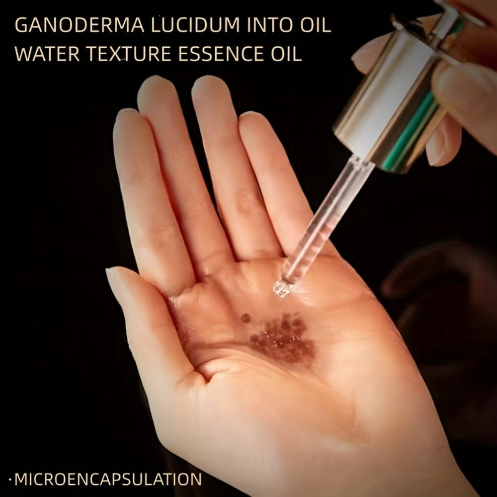 Collagen Peptide Face Oil with Ganoderma Spores & Mushroom Extract — Anti-Aging Firming Brightening Serum Oil for Radiant Youthful Skin All Skin Types - product image 5