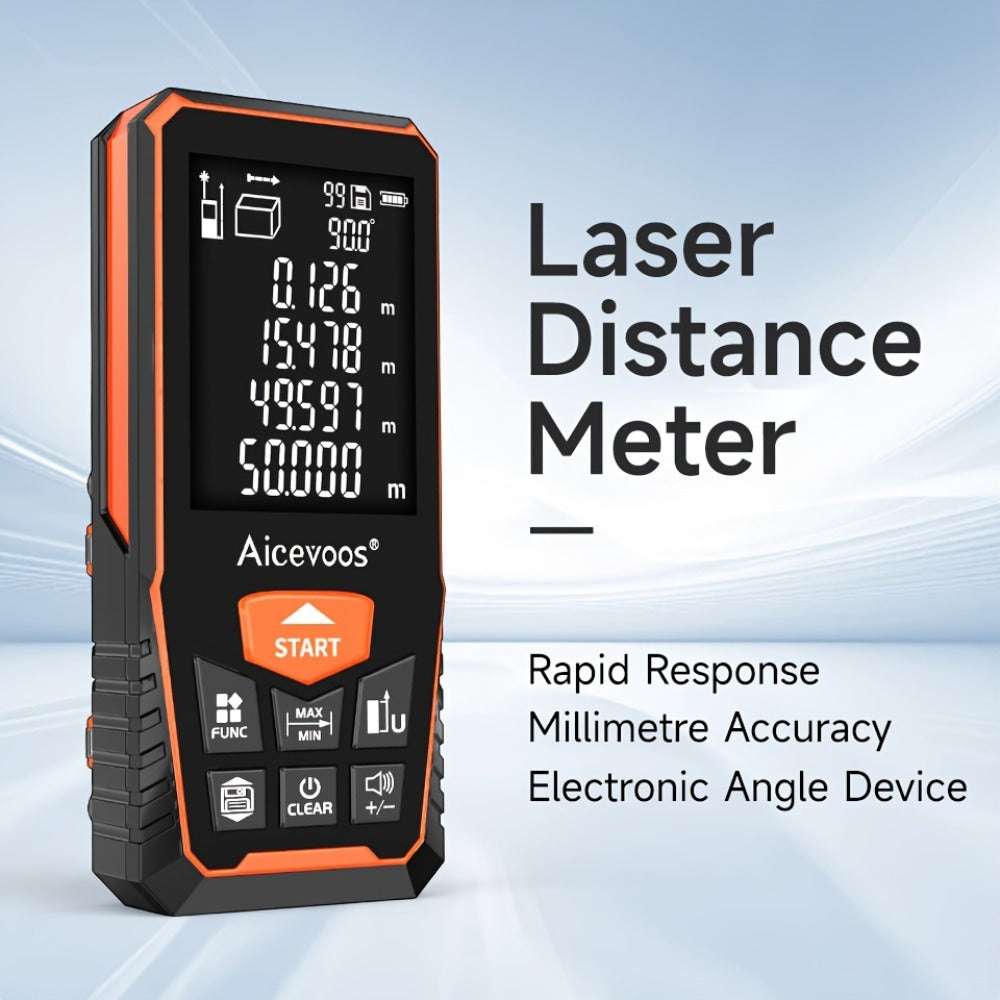 Digital Laser Rangefinder 50M 70M 100M 120M Laser Distance Meter Tape Measure Range Finder for Construction DIY Outdoor Contractor Gift - product image 11