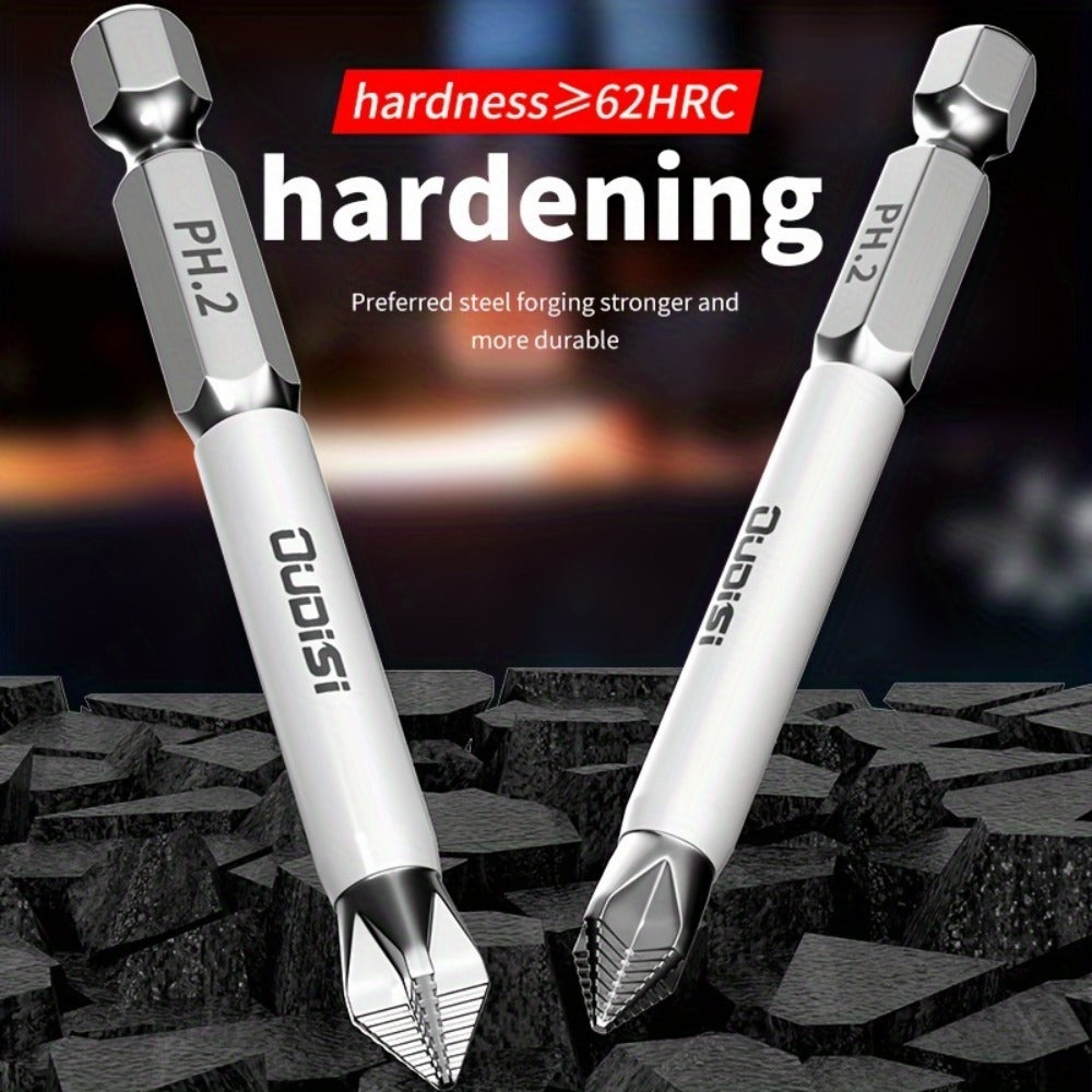 Magnetic Screwdriver Bits Set 6pcs, Phillips Cross Drill Bits with High-Strength Impact Resistance & Non-Slip Design, Electric Screwdriver Bit Kit 25 50 65 70 90 150mm for Power Dr - product image 9