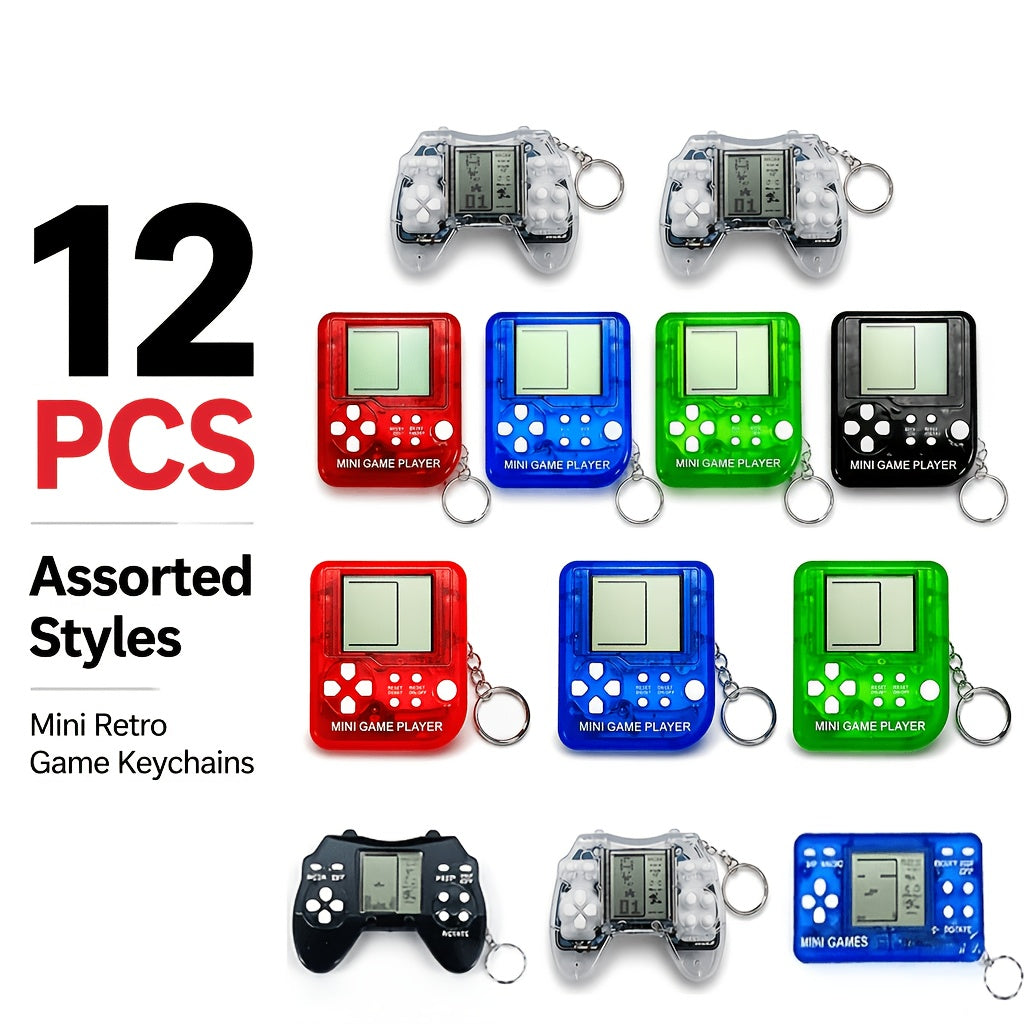 Random Color Video Game Backpack Charms for Boys Birthday Party Favors, Gaming Party Prizes, Classroom Rewards & Gamer Goodie Bag Stuffers – Mini Game - product image 12