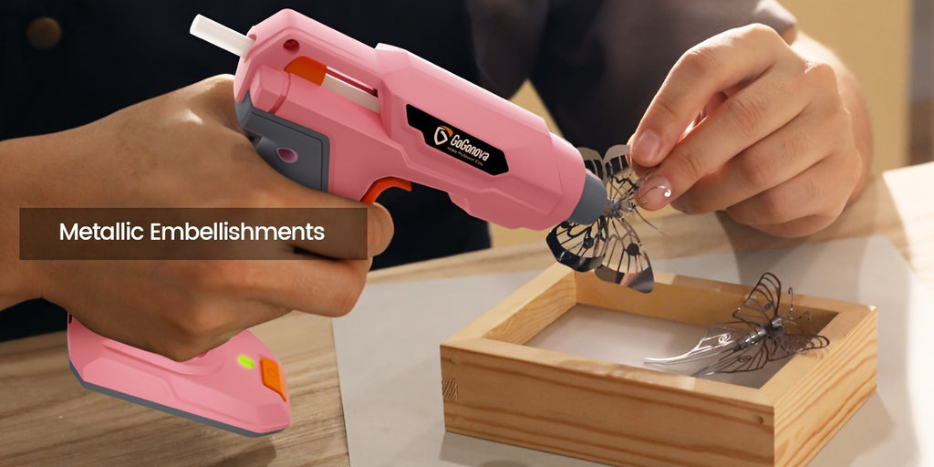Cordless Hot Glue Gun, An Ideal Christmas Gift, Gogonova Glue Gun 20s Fast Heating, Anti-Drip, Safety Protection Design, USB Rechargeable, Perfect for DIY - product image 17
