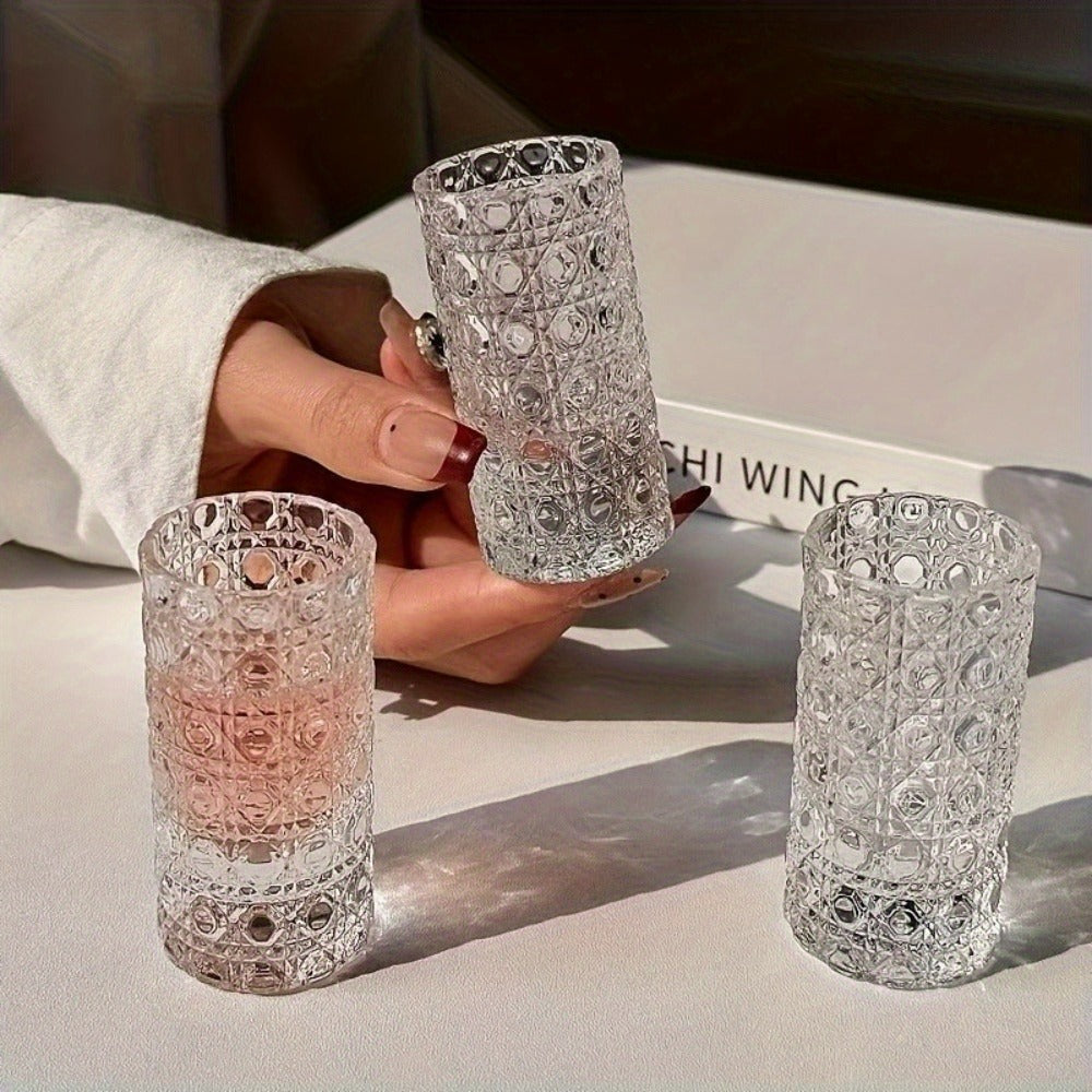 Shot Glass Set Diamond Engraved – Whiskey Vodka Tequila Glasses for Parties Weddings Home Bar Entertaining Reusable Barware Gift - product image 13