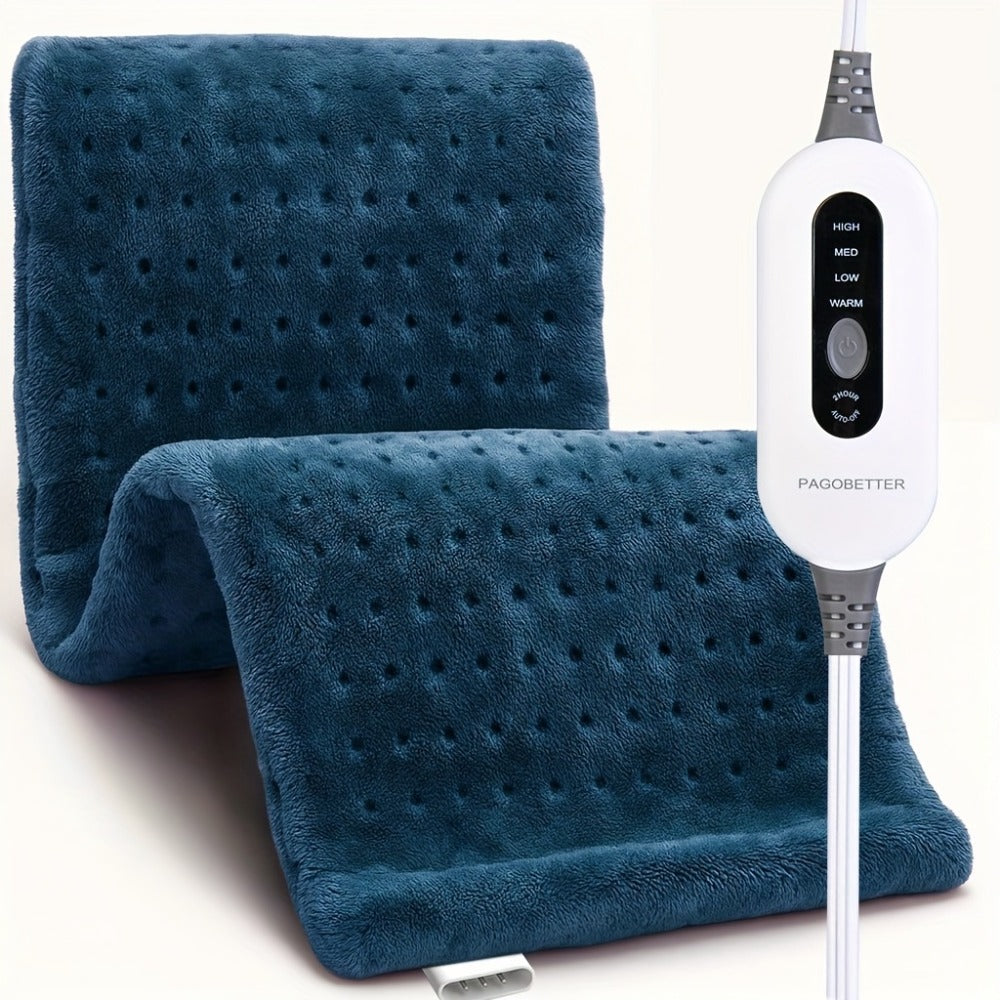Heating Pad for Back & Neck Pain Relief – Ultra Soft Flannel, Fast Heating, Dry & Moist Heat, Auto Shut-Off, Machine Washable (Small 12x15in / Standard 12x24in / Large 17x33in) - product image 3