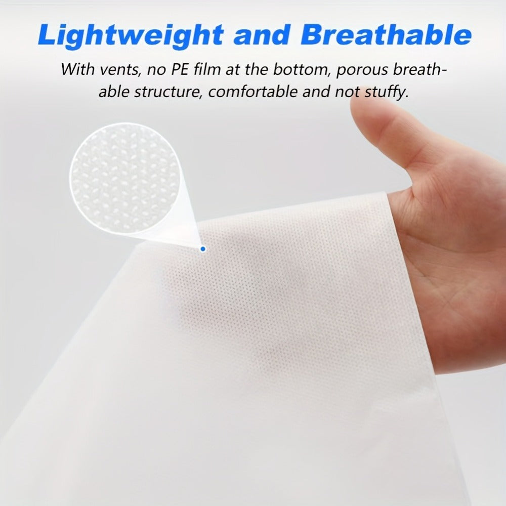 Disposable Bed Sheets 100 Pack Non-Woven Massage Table Cover Single Use Stain Resistant Spa Sheets for Massage Therapists Estheticians Salons Hotels Tattoo Artists White Pink - product image 19