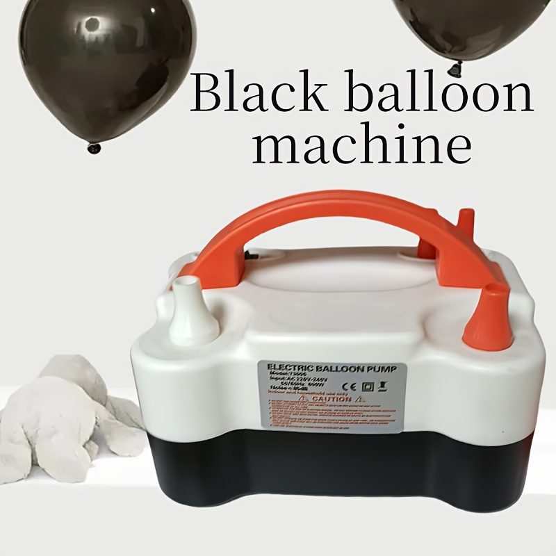 Electric Balloon Pump Double Nozzle 600W | Portable Fast Balloon Blower Inflator for Party Decoration, Birthday, Wedding & Events, 110V-120V, Multiple Colors with Optional Balloon Kit (Green, Rose Red, Pink, Blue, Orange)