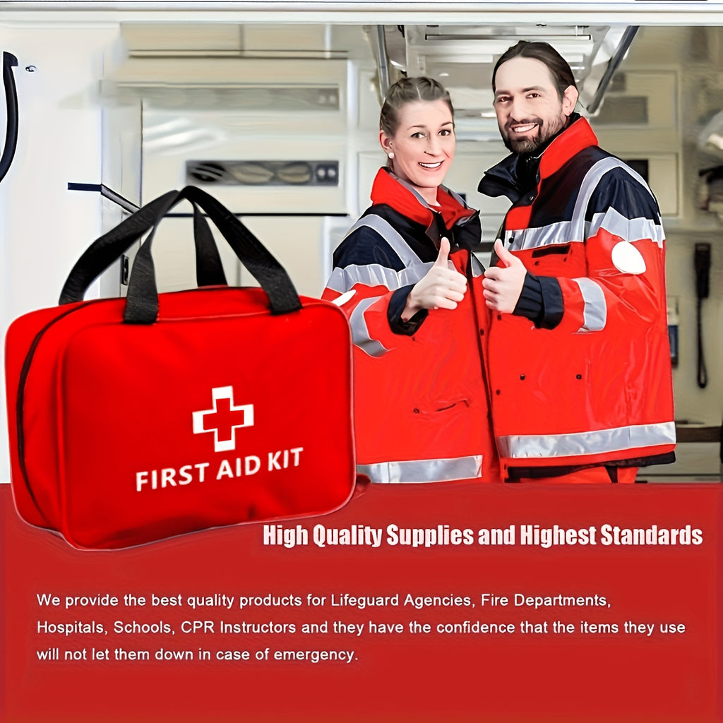 152pcs First Aid Kit, Premium Waterproof Compact Trauma Medical Kits for Any Emergencies, Ideal for Home, Office, Car, Travel, Outdoor, Camping, Hiking - product image 7