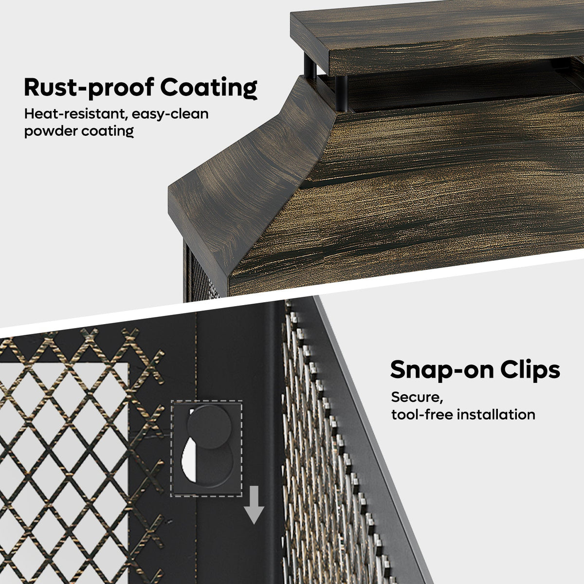 Outdoor Fireplace | Wood Burning Metal Patio Garden Deck Backyard - product image 5