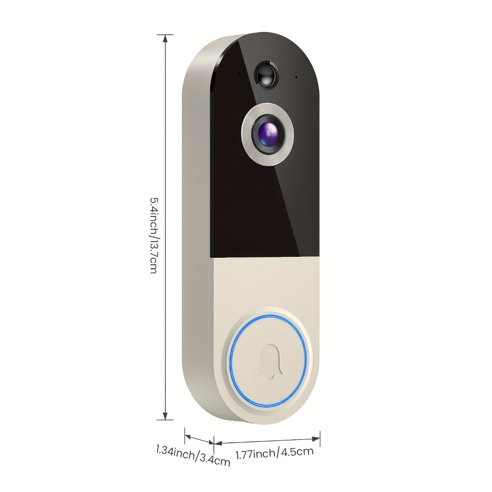 1440P Wireless Video Doorbell Camera WiFi Smart Doorbell with Night Vision Two-Way Audio Motion Detection Rechargeable Battery Local Storage AI Snapshot for Home Security - product image 7