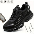 Steel Toe Work Shoes Man Slip Resistant Abrasion Resistant Construction Working Boots Comfortable Breathable Sneaker - product image