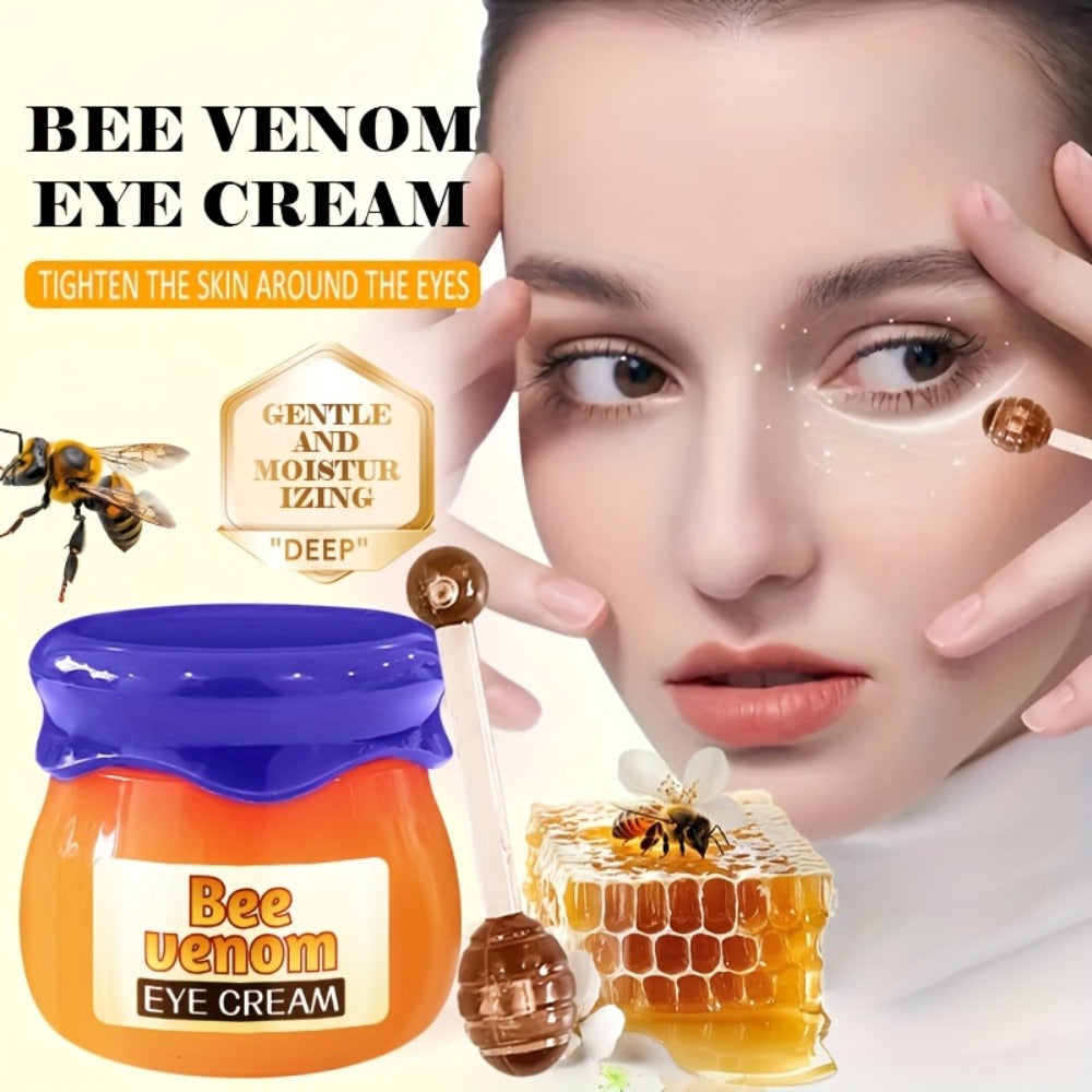 Bee Venom Eye Cream 5 Pack Instant Lifting Firming Anti-Aging Under Eye Treatment - Dark Circles Puffy Eyes Eye Bags Wrinkles Antioxidant Formula for Women All Skin Types - product image 6