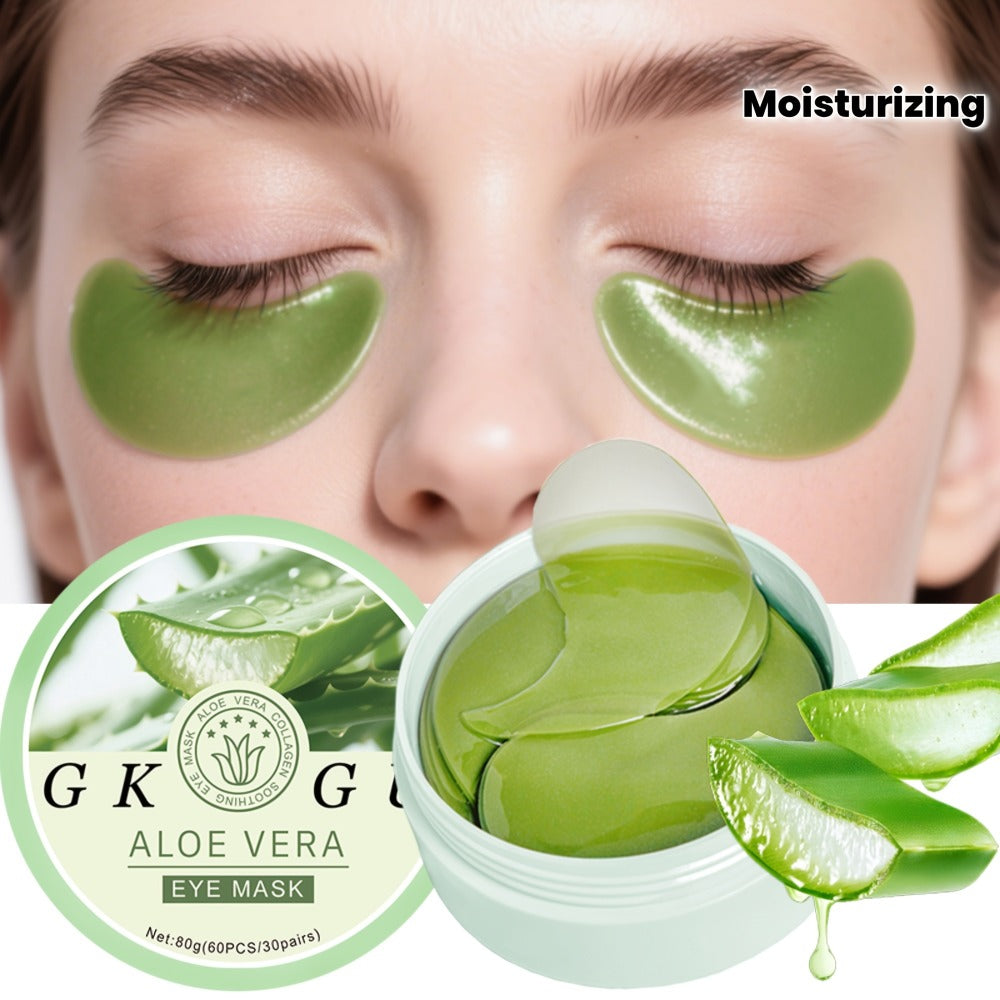 Collagen Under Eye Patches 60pcs — Arovira Hydrating Eye Mask for Dark Circles, Puffiness & Fine Lines, Firming Anti-Aging Eye Treatment, Fragrance-Free, Natural Ingredients, Elega - product image