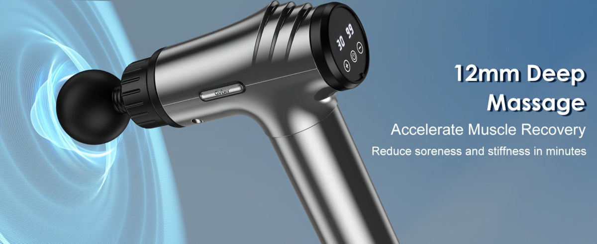 Massage Gun Deep Tissue - GVBER 6-Head Handheld Muscle Massager for Body Pain Relief, Relaxation & Recovery - Gift for Women Men - product image 14