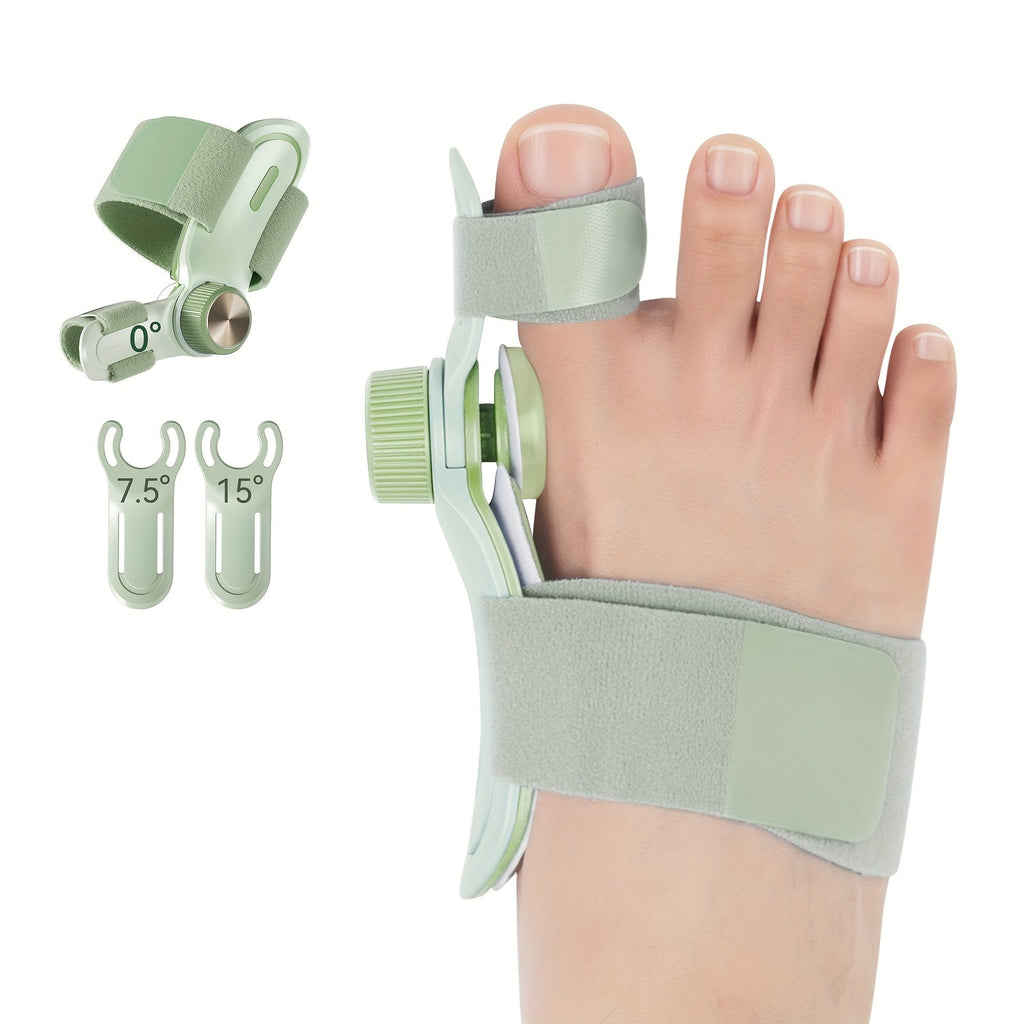 Bunion Corrector Splint with Double Correction – Stepless Adjustable Knob, 3-Angle Fixing Plate, Fits Left & Right Foot for Men & Women - product image 13