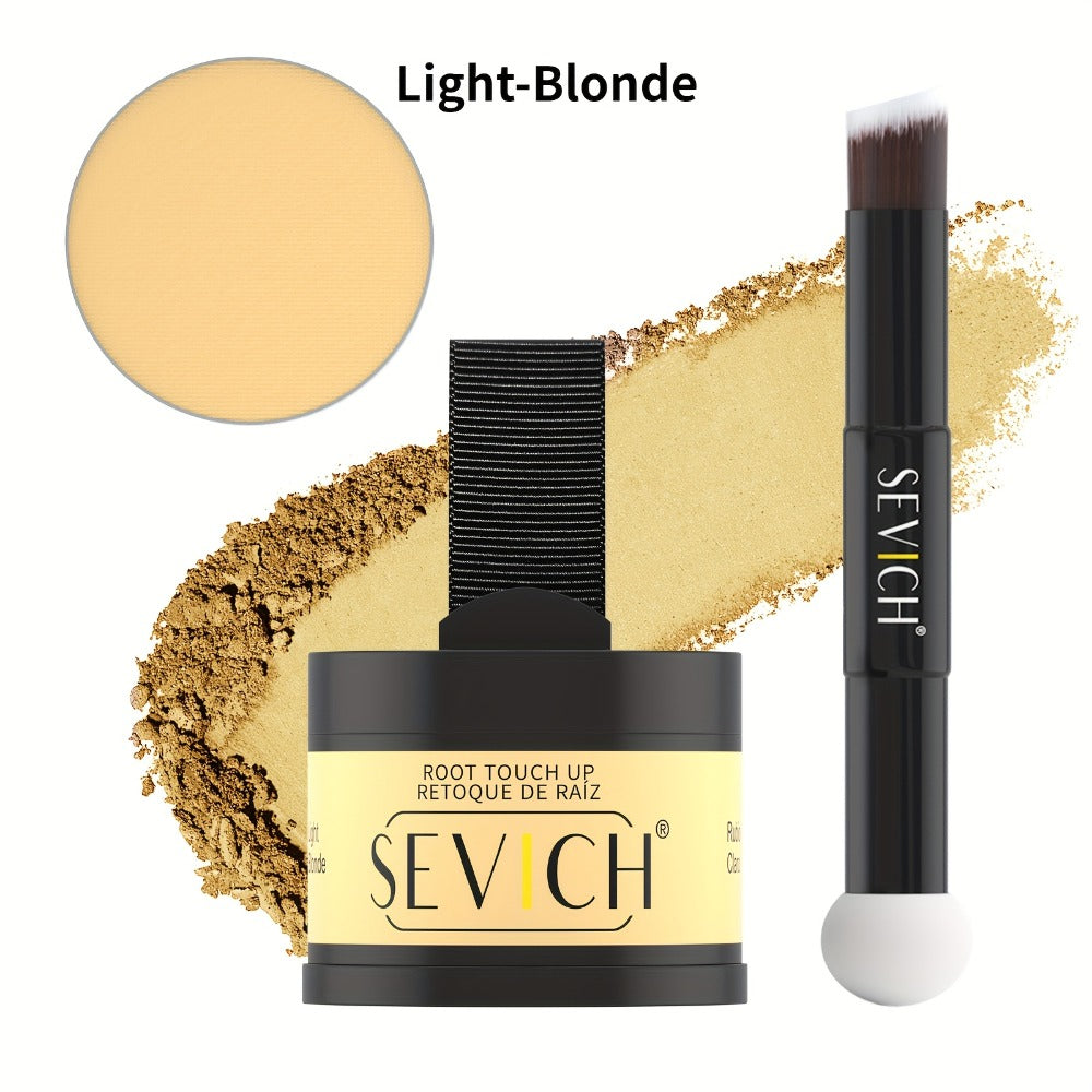 Hairline Powder Root Touch-Up Kit with Refill & Brush – Waterproof Instant Grey Hair Concealer Fills Sparse Hairline Bald Spots Eyebrow Powder for Women Men 4g+4g - product image 17