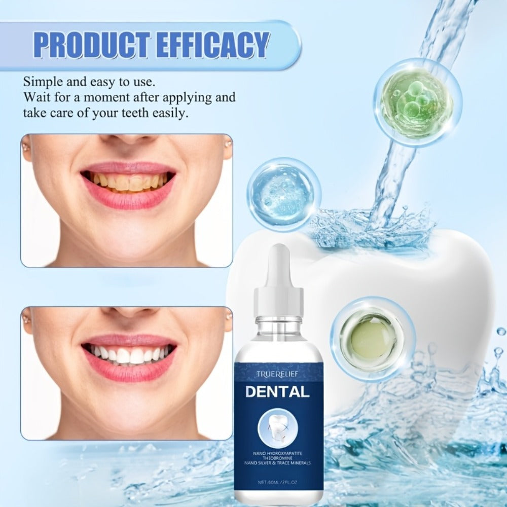 Tooth Drops with Hydroxyapatite – Tooth Armor Liquid Remineralizing Drops for Cavity Protection, Enamel Repair & Sensitive Teeth, Daily Oral Care Fresh Breath Formula, 2.03oz – Gre - product image 4