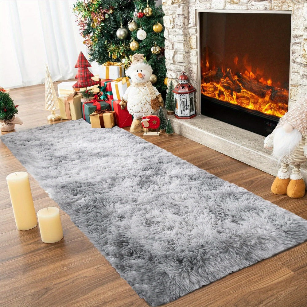 Tie-Dye Shaggy Fluffy Area Rug Non-Slip Machine Washable – Soft Plush Fuzzy Carpet for Bedroom, Living Room, Hallway & Dorm – 6 Colors, 4 Sizes: 2x6, 3x5, 6x9, 8x10 Ft - product image 18
