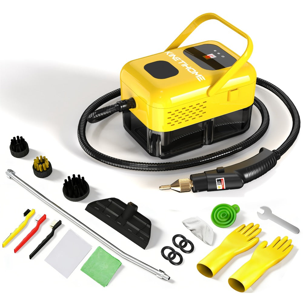 Steam Cleaner Handheld High Pressure Portable | Chemical-Free Deep Clean for Kitchen Grease Range Hood Sofa Tile Grout Car AC Washing Machine | Multi-Surface Steam Cleaning Machine - product image 7