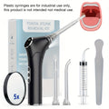 Tonsil Stone Remover Electric Vacuum Kit with LED Light – 3 Suction Modes 5X Magnifying Mirror Oral Irrigator Safe Gentle Tonsillolith Removal Tool for Adults at Home Use Rechargea - product image 18