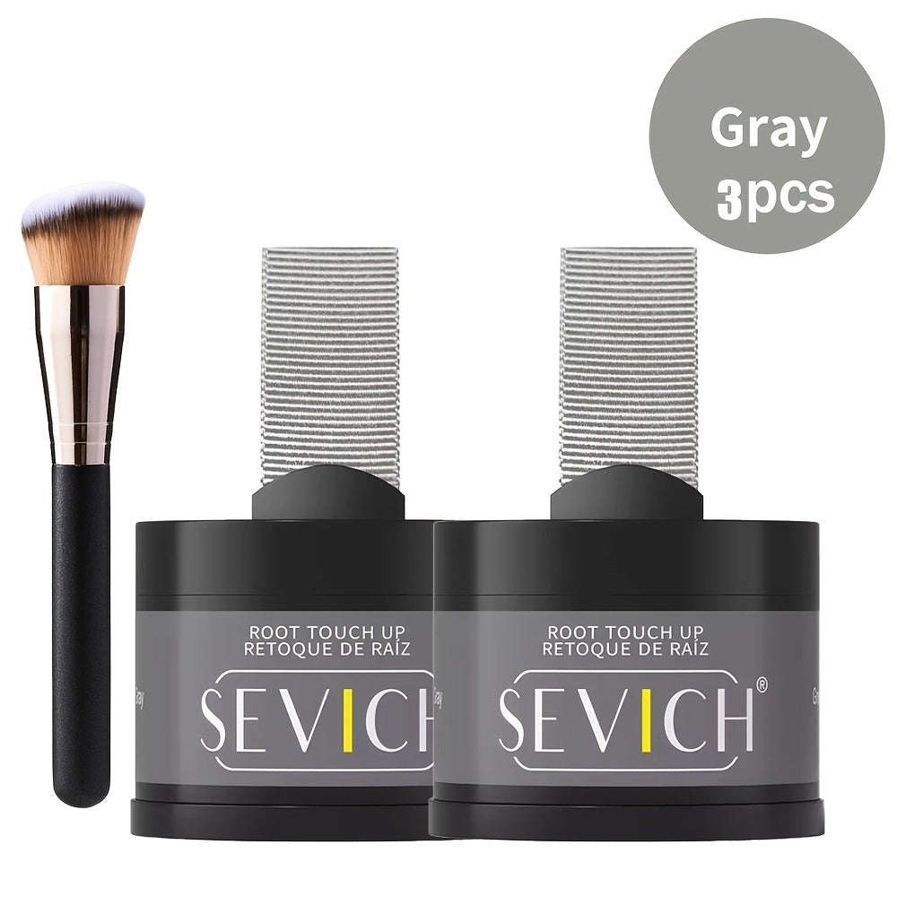 Root Touch Up Hair Powder for Thinning Hair & Gray Roots — Instant Hairline Concealer Shadow Topper, Long-Lasting Resistant Formula, 13 Shades, 2/3pcs Kit for All Hair Types Women  - product image 28