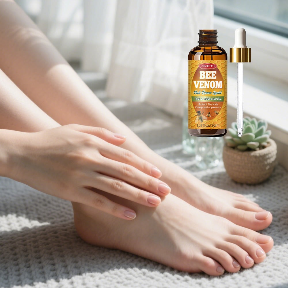 Toenail Repair Solution with Bee Venom Extra Strength Formula for Damaged Discolored Brittle Nails Nail Restoration Serum Visible Results in 7 Days 1.01 fl oz 30ml - product image 7