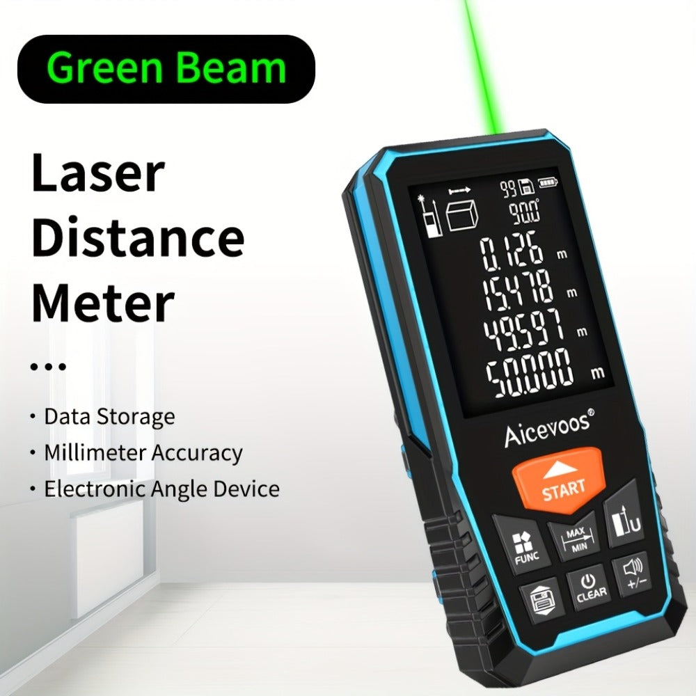 Laser Distance Meter Green Beam Digital Rangefinder 50M 70M 100M 120M Laser Tape Measure with LCD Display for Construction Surveying Indoor Outdoor Measuring - product image 11