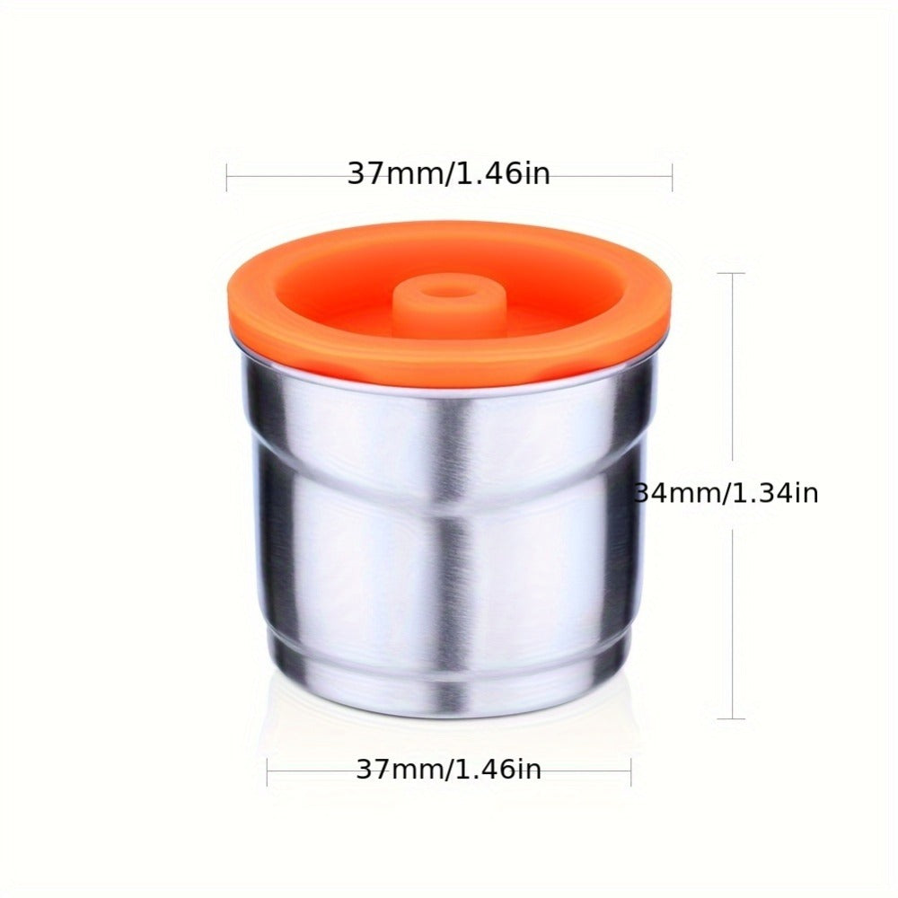 Reusable Coffee Filter Capsule for Illy Y3.2 & X7.1 Machines, Stainless Steel Refillable Coffee Pod Cup with Tamper, Eco-Friendly Reusable Espresso Capsule Accessory - product image 10
