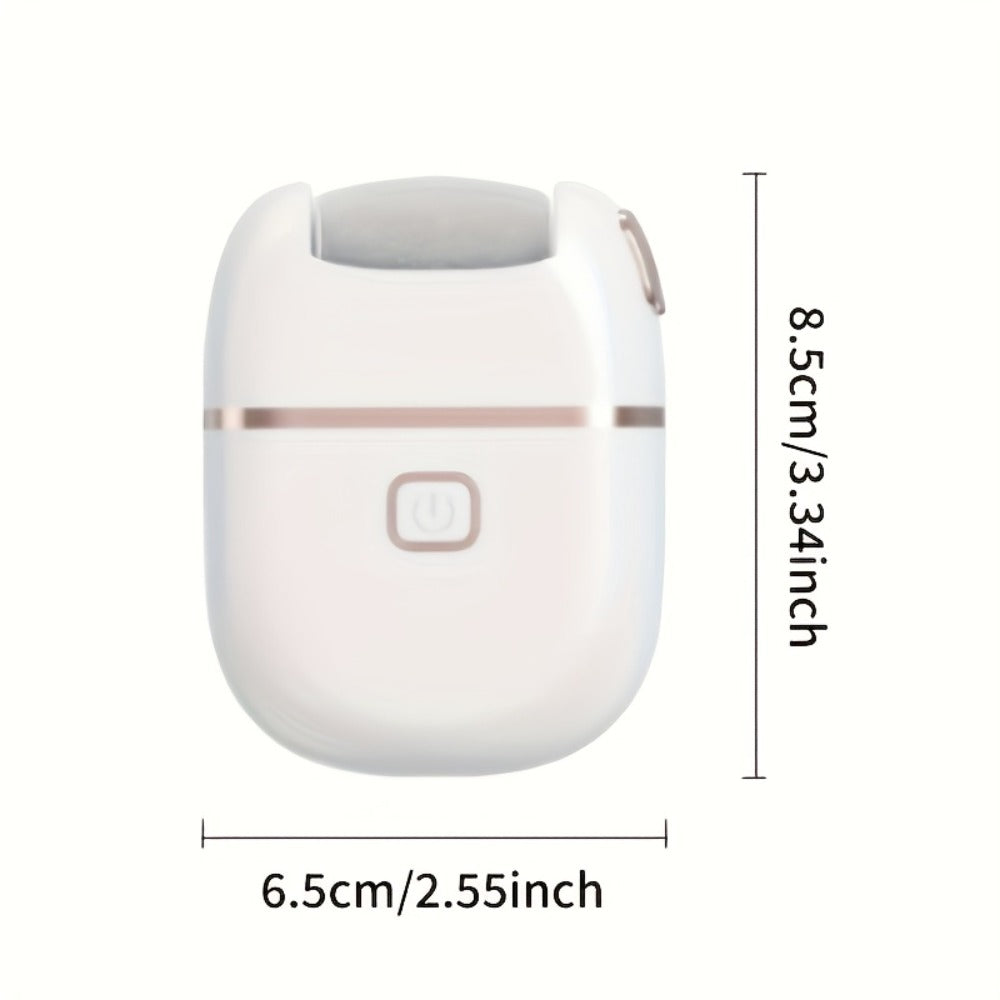 Electric Callus Remover Rechargeable Foot Grinder with 3 Replacement Heads 2 Speed Settings IPX5 Waterproof USB Charging Portable Pedicure Tool for Cracked Heels Dead Skin Women Me - product image 6