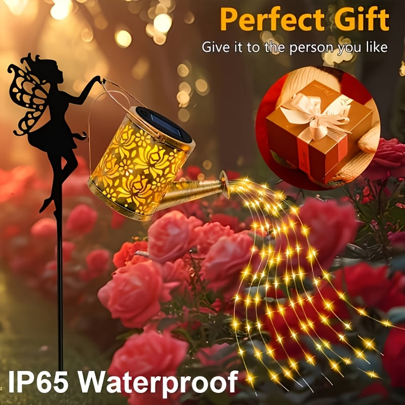 Solar-powered Outdoor Christmas Decorations, 2026 New Solar Watering Can Kettle Lights Outdoor, Metal Garden Lantern for Yard, Patio, Lawn, Pathway & Solar - product image 3