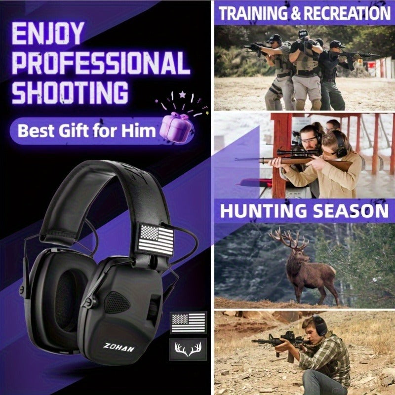 Sound Amplification | Electronic Shooting Earmuffs NRR 23dB - product image 11