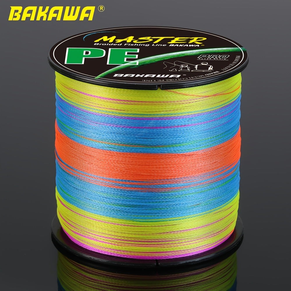 4 Strand 100% PE, Multi-Color & Solid Colors, 20-85lb, Saltwater Freshwater Carp Fishing – PE Braided Fishing Line 500m - product image 2