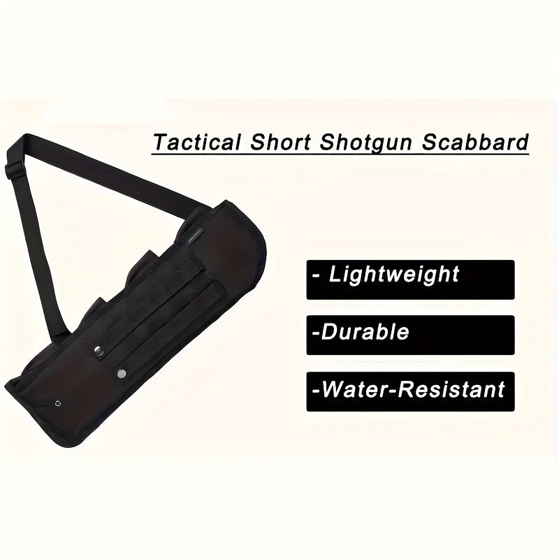 Tactical Shotgun Holster with MOLLE System | 19" 600D Oxford Cloth, Adjustable Strap & Shell Loops, Lightweight Hunting & Shooting Scabbard for Tactical Vests - product image 10