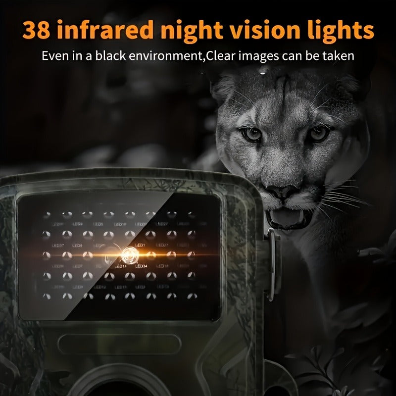 Trail Camera 48MP Night Vision Wildlife Camera – 1296P HD – 120° Wide Angle – 0.2s Fast Trigger – IP66 Waterproof – Motion Activated – Game Camera for Hunting - product image 7