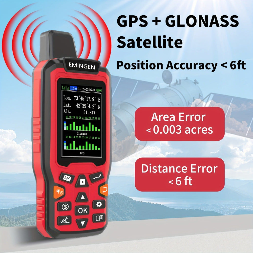 Handheld GPS Land Surveying Equipment | ZL180 | High-Precision 2.4" LCD Area Measuring Tool for Farmland, Forest, Ranch & Mining - product image 6
