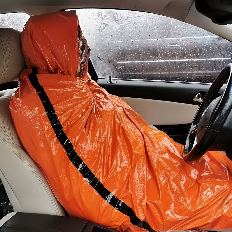 Lightweight Foil Space Blanket for Camping & Hiking | Emergency Thermal Blanket Survival Sleeping Bag